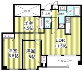 INSURANCE BLDG XIIの物件間取画像